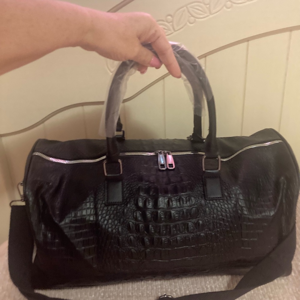 Black Weekender Bag